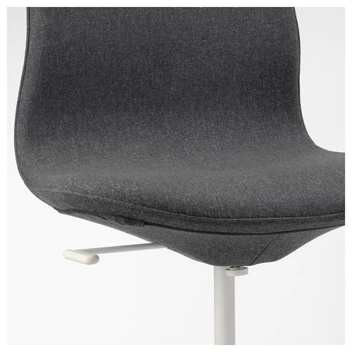 Офисный стул - IKEA LÅNGFJÄLL/LANGFJALL, 68x68x104см, черный, ЛОНГФЬЕЛЛЬ ИКЕА (изображение №4)