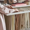 Выдвижная вешалка для брюк - IKEA KOMPLEMENT, 75x58 см, белый КОМПЛИМЕНТ ИКЕА (изображение №3)