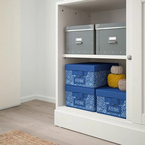 Комбинация с раздвижными дверьми - IKEA HAVSTA, 121x47x212 см, белый ХАВСТА ИКЕА (изображение №4)