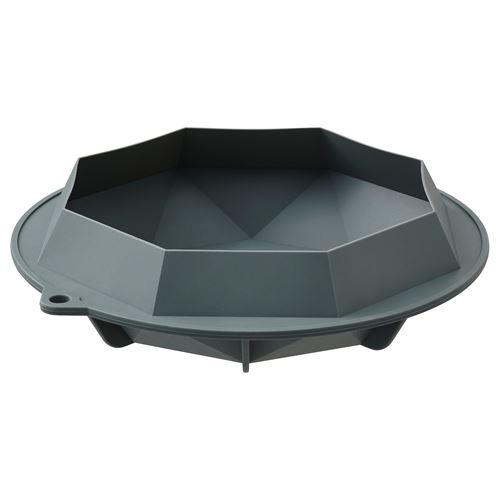 Силиконовая форма для торта - IKEA TÅRTBAK/TARTBAK, 2л, серый, ТОРТБАК ИКЕА