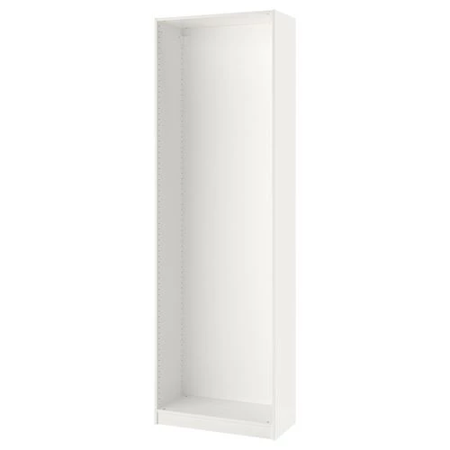 Каркас гардероба - IKEA PAX, 75x35x236 см, белый ПАКС ИКЕА (изображение №1)