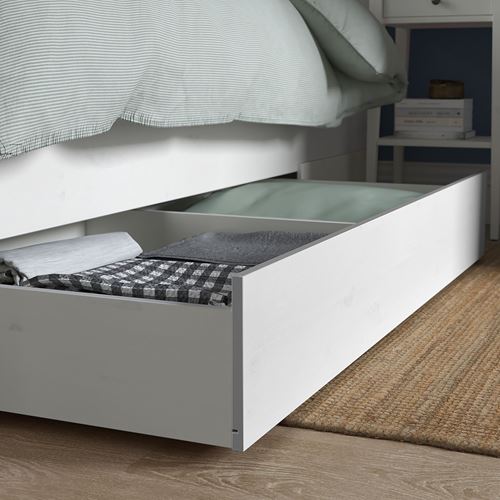 Кровать - HEMNES/LÖNSET/LОNSET IKEA/ ХЕМНЭС / ЛОНСЕТ ИКЕА, 180x200