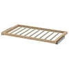 Выдвижная вешалка для брюк - IKEA KOMPLEMENT, 100x58 см, под беленый дуб КОМПЛИМЕНТ ИКЕА (изображение №1)