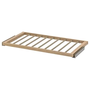 Выдвижная вешалка для брюк - IKEA KOMPLEMENT, 100x58 см, под беленый дуб КОМПЛИМЕНТ ИКЕА