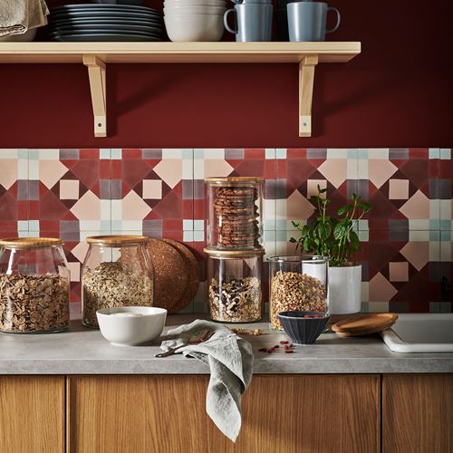 Набор контейнеров для продуктов с крышкой - IKEA 365+, стекло, ИКЕА 365+
