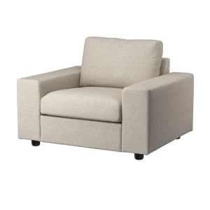 Кресло - IKEA VIMLE, 115х98х83 см, бежевый, ВИМЛЕ ИКЕА