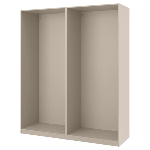 Каркас гардероба - IKEA PAX, 200x58x236 см, бежевый ПАКС ИКЕА