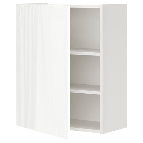 Навесной шкаф  - ENHET  IKEA/ ЭНХЕТ  ИКЕА, 60x30x75 см, белый