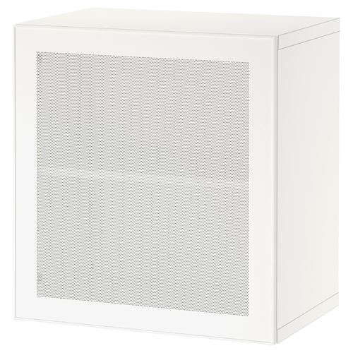 Настенный шкаф - IKEA BESTÅ/BESTA, 60x42x64 см, белый, БЕСТО ИКЕА