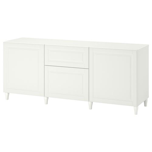 Комбинация для хранения - IKEA BESTÅ/Бесто ИКЕА, 180x42x74 см, белый,