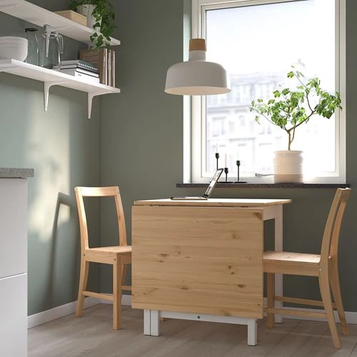 Обеденный набор - PINNTORP  IKEA/  ПИННТОРП  ИКЕА,  124х67 см, под беленый дуб (изображение №2)