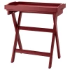 Стол сервировочный - IKEA MARYD/ИКЕА МАРЮД, 58х38х58 см, темно-красный