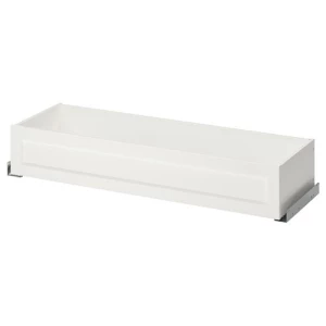 Ящик с фронтальной панелью - IKEA KOMPLEMENT, 100x35 см, белый КОМПЛИМЕНТ ИКЕА
