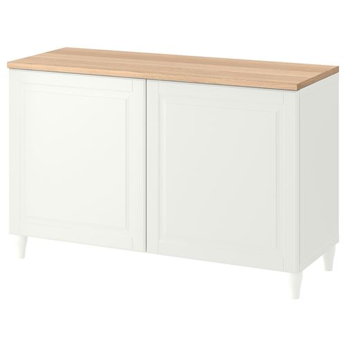 Комбинация для хранения - IKEA BESTÅ/BESTA, 120x42x76 см, белый, Беста/Бесто ИКЕА