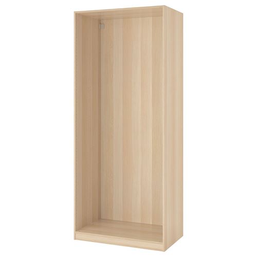 Каркас гардероба - IKEA PAX, 100x58x236 см, под беленый дуб ПАКС ИКЕА