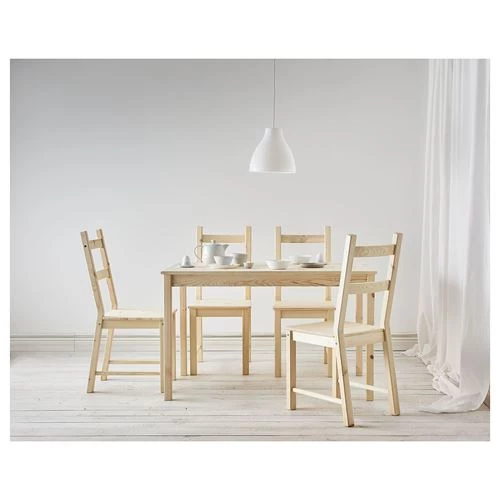 Стул деревянный - IKEA IVAR, 95х41х50 см, массив дерева, ИВАР ИКЕА (изображение №8)