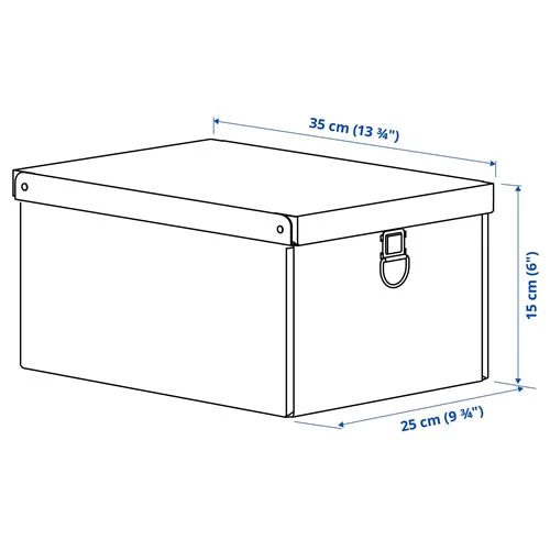 NIMM коробка с крышкой ИКЕА (изображение №6)