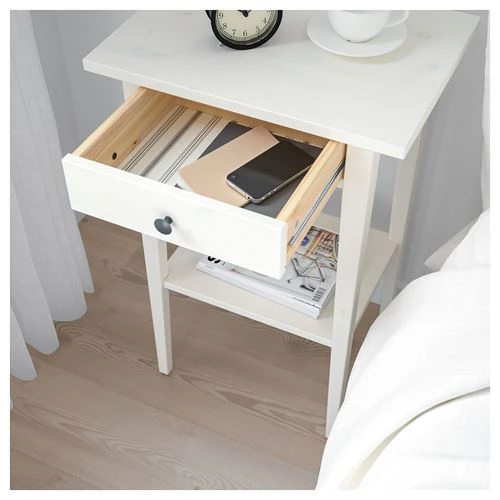 Комплект мебели д/спальни  - IKEA HEMNES, белый, 200x140см, ХЕМНЭС ИКЕА (изображение №6)