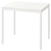 Раздвижной обеденный стол - IKEA VANGSTA, 120/80х70х73 см, белый, ВАНГСТА ИКЕА