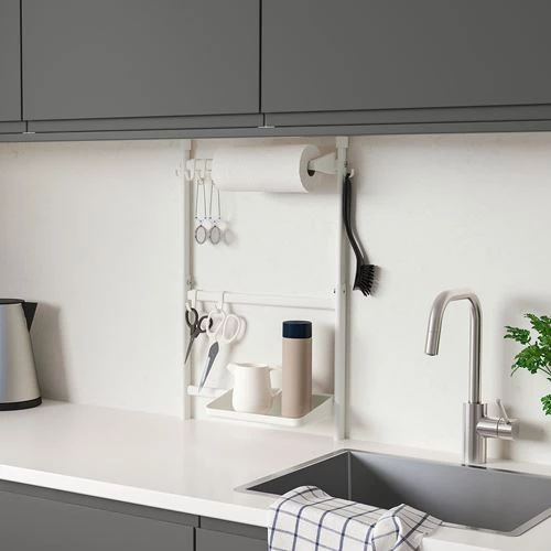 Кухонный органайзер - IKEA SUNNERSTA, 45.7х45-65 см, белый, СУННЕРСТА ИКЕА (изображение №2)