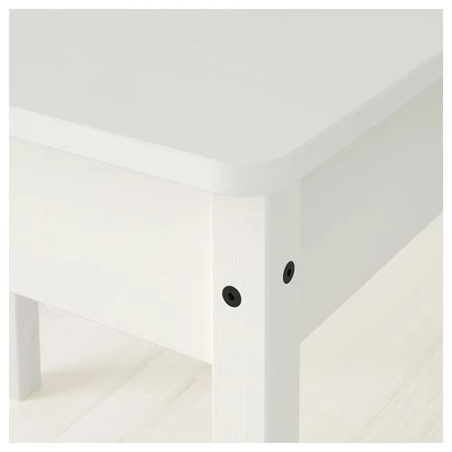 Стол детский - IKEA SUNDVIK, 58x45см, белый, СУНДВИК ИКЕА (изображение №7)