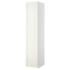 Гардероб - IKEA PAX/BERGSBO, 50x60x236 см, белый ПАКС/БЕРГСБУ ИКЕА