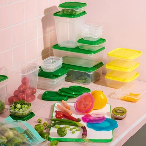 PRUTA набор пластиковых пищевых контейнеров ИКЕА (изображение №5)