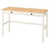 Письменный стол IKEA HEMNES, 75x120 см, белый, Хемнес ИКЕА