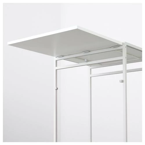 Раскладной кухонный стол - IKEA MUDDUS, 92/48х60х74 см, белый, ИКЕА (изображение №3)