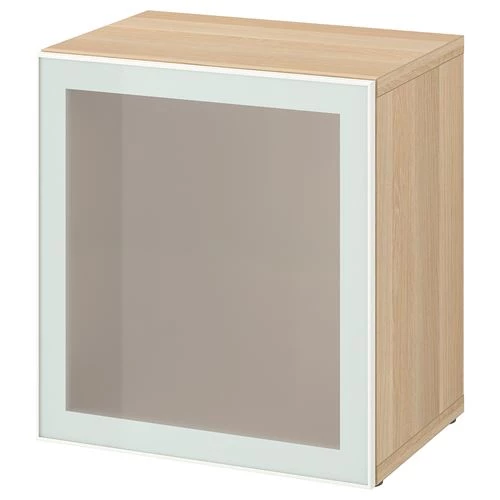 Шкаф - IKEA BESTÅ/BESTA/ Бесто ИКЕА,60x42x64 см, белый (изображение №1)