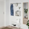 Навесной шкаф - IKEA EKET, 35x25x35 см, светло-серый, ЭКЕТ ИКЕА (изображение №2)