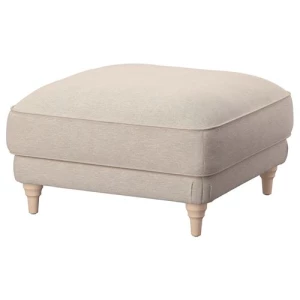 Пуф с местом для хранения knaback  - IKEA ESSEBODA/ЕССЕБОДА ИКЕА, 44х50х145 см, светло-бежевый