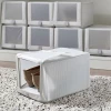 Органайзер для обуви - IKEA HEMMAFIXARE, 23x34x19 см, серый, ХЕММАФИКСАРЕ ИКЕА (изображение №4)