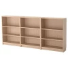 Открытый книжный шкаф - BILLY IKEA/БИЛЛИ ИКЕА, 28х240х106 см, светло-коричневый