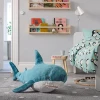 Мягкая игрушка - IKEA BLAHAJ/BLÅHAJ, синий/белый БЛОХЭЙ ИКЕА (изображение №3)
