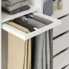 Выдвижная вешалка для брюк - IKEA KOMPLEMENT, 50x58 см, белый КОМПЛИМЕНТ ИКЕА (изображение №2)