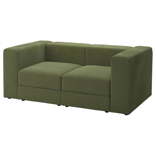 2-местный диван - IKEA JÄTTEBO/JATTEBO, 71x95x190см, зеленый, ЙЕТТЕБО ИКЕА (изображение №1)