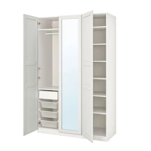 Гардероб - IKEA PAX/TYSSEDAL/ПАКС/ТИССЕДАЛЬ ИКЕА, 150x60x236 см, белый