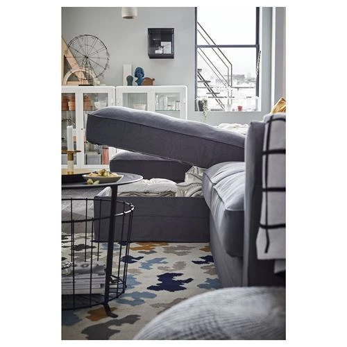 2 шезлонга и 2-местный диван - IKEA GRÖNLID/GRONLID,  98x339см,серый, ГРЕНЛИД ИКЕА (изображение №6)