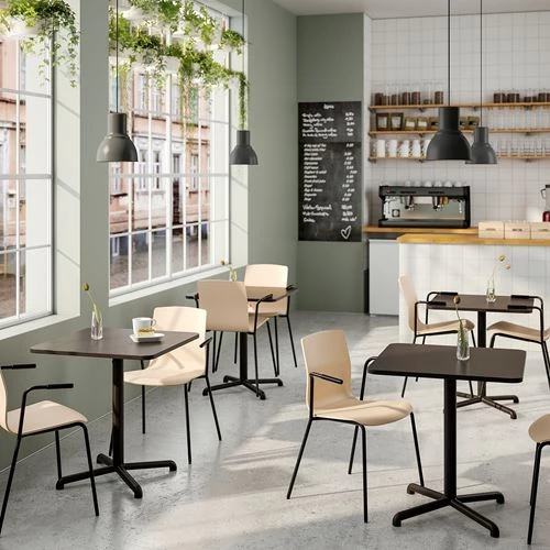 Офисный стул - IKEA LÄKTARE/LAKTARE, 55x50x86см, бежевый, ЛАКТАРЭ ИКЕА (изображение №8)