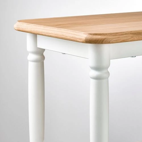 Обеденный набор  - DANDERYD/INGOLF  IKEA/ ДАНДЭРЮД/ ИНГОЛЬФ ИКЕА, 130х75 см,  белый/под беленый дуб (изображение №7)