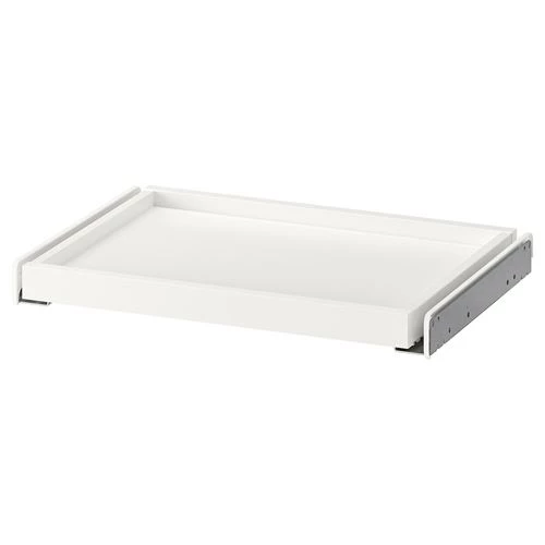 Выдвижная полка - IKEA KOMPLEMENT, 50x35 см, белый КОМПЛИМЕНТ ИКЕА (изображение №1)