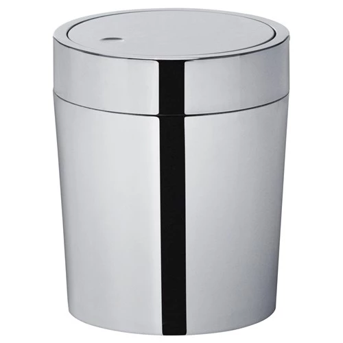 Корзина для мусора - IKEA SÄVERN/SAVERN, 5л, серебристый, СЭВЕРН ИКЕА (изображение №1)