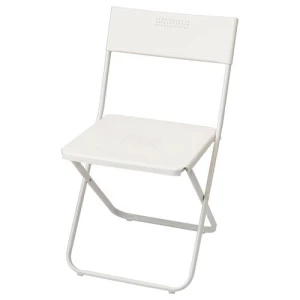 Складной стул - FEJAN ИКЕА, 89х44х42 см, белый, ФЕЙЯН ИКЕА