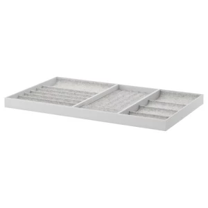 Вставка для выдвижного ящика - IKEA KOMPLEMENT, 100x58 см, серый КОМПЛИМЕНТ ИКЕА