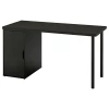 Письменный стол - IKEA LAGKAPTEN/ALEX, 140x60 см, черный, Алекс/Лагкаптен ИКЕА