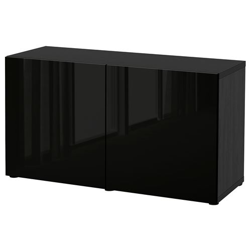 Комбинация для хранения - IKEA BESTÅ/BESTA/ Беста/Бесто ИКЕА, 120x42x65 см, черный,