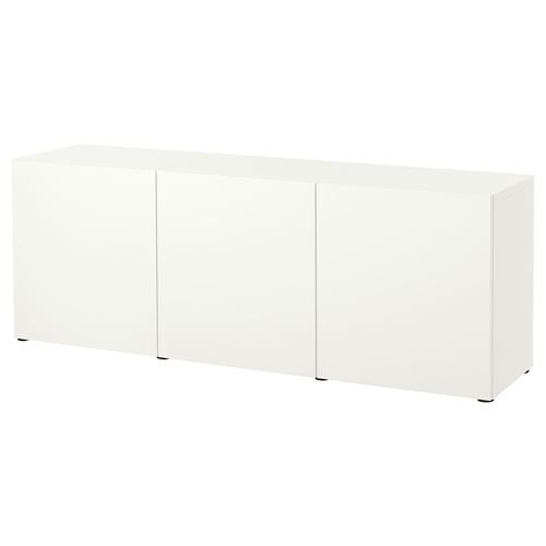 Комбинация для хранения - IKEA BESTÅ/BESTA, 180x42x65 см, белый, Беста/Бесто ИКЕА