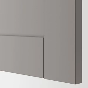 Стеллаж - IKEA ENHET, 40х17х150 см, серый/антрацит, ЭНХЕТ ИКЕА