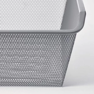 Сетчатая корзина с направляющими - IKEA KOMPLEMENT, 100x35 см, серый КОМПЛИМЕНТ ИКЕА